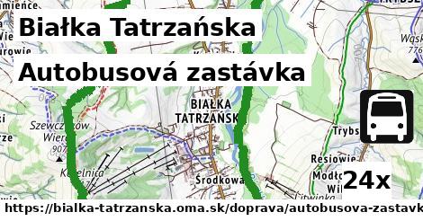 Autobusová zastávka, Białka Tatrzańska