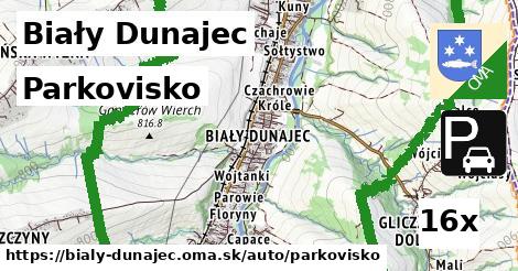 Parkovisko, Biały Dunajec