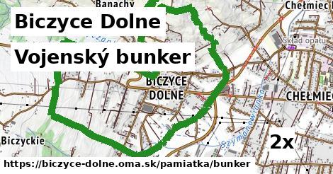 Vojenský bunker, Biczyce Dolne