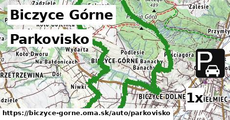 Parkovisko, Biczyce Górne