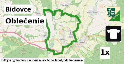 Oblečenie, Bidovce