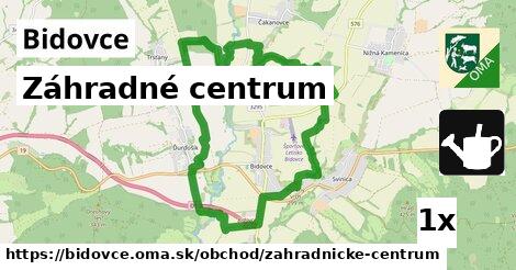 záhradné centrum v Bidovce