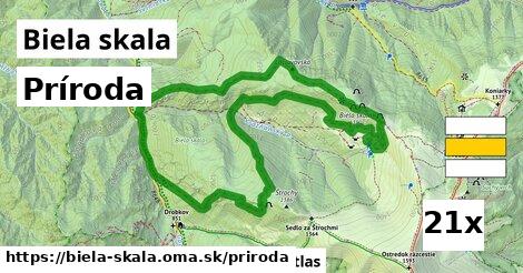 príroda v Biela skala