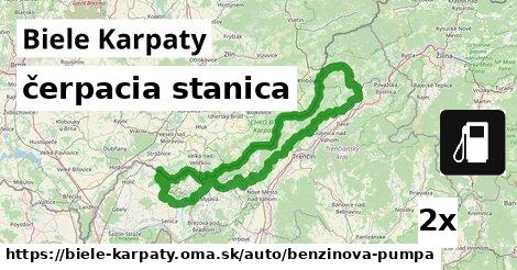 čerpacia stanica, Biele Karpaty