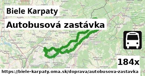 Autobusová zastávka, Biele Karpaty