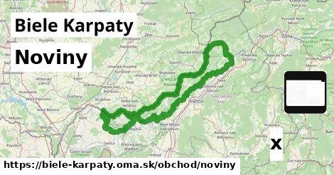 Noviny, Biele Karpaty