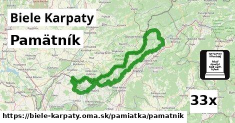 Pamätník, Biele Karpaty