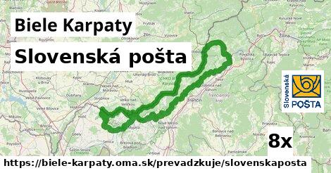 Slovenská pošta, Biele Karpaty