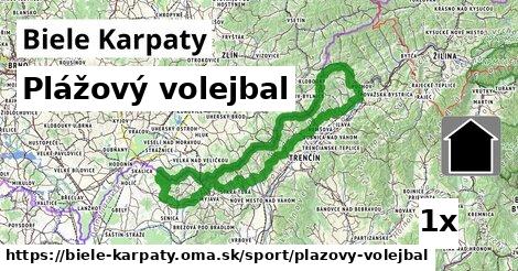 plážový volejbal v Biele Karpaty