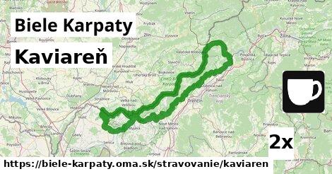 Kaviareň, Biele Karpaty