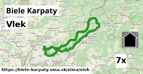 Vlek, Biele Karpaty