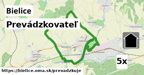 prevádzkovateľ v Bielice