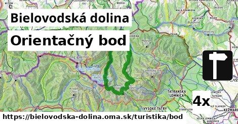 Orientačný bod, Bielovodská dolina