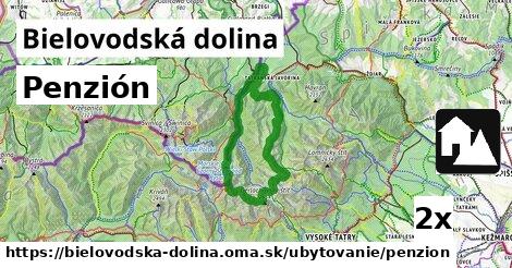 Penzión, Bielovodská dolina