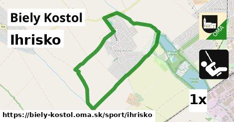 Ihrisko, Biely Kostol