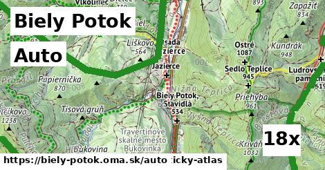 auto v Biely Potok