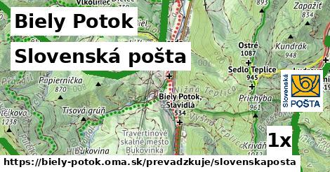 Slovenská pošta, Biely Potok