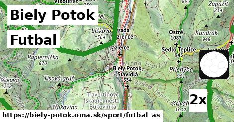 futbal v Biely Potok