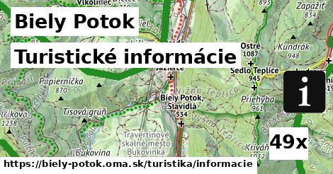 Turistické informácie, Biely Potok