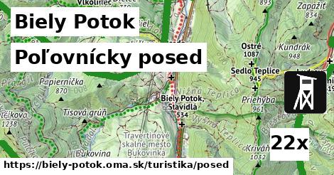 Poľovnícky posed, Biely Potok