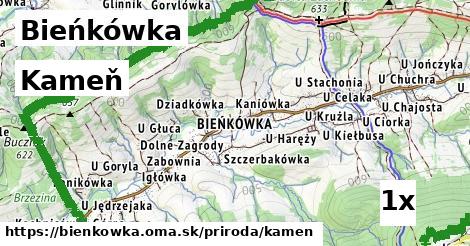 kameň v Bieńkówka