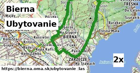ubytovanie v Bierna