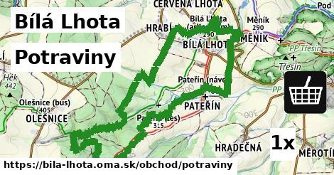 Potraviny, Bílá Lhota