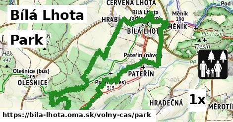 Park, Bílá Lhota