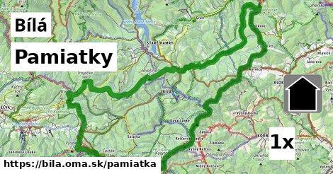 pamiatky v Bílá