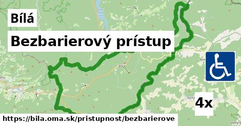 Bezbarierový prístup, Bílá