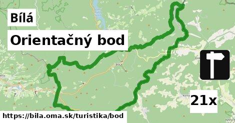 Orientačný bod, Bílá