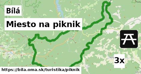 Miesto na piknik, Bílá