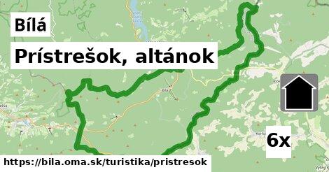 Prístrešok, altánok, Bílá