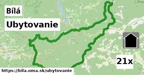 ubytovanie v Bílá