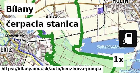 čerpacia stanica, Bílany