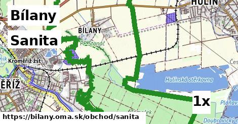 Sanita, Bílany