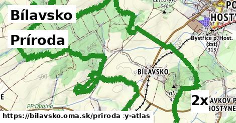 príroda v Bílavsko