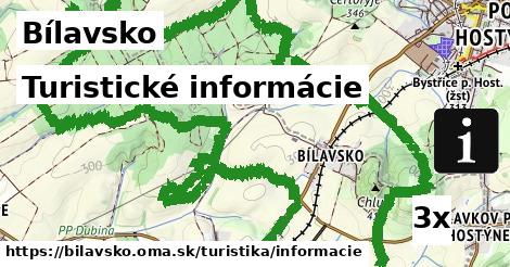 turistické informácie v Bílavsko