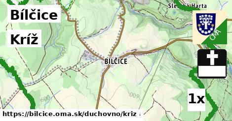 Kríž, Bílčice