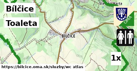 Toaleta, Bílčice