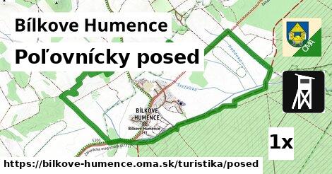Poľovnícky posed, Bílkove Humence