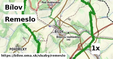 Remeslo, Bílov