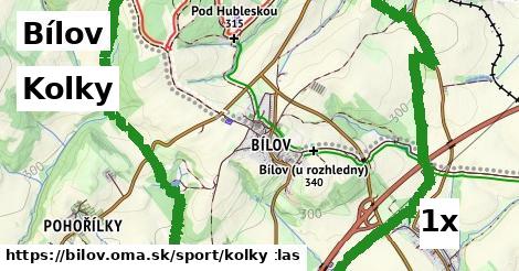 kolky v Bílov