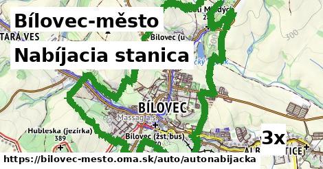 nabíjacia stanica v Bílovec-město