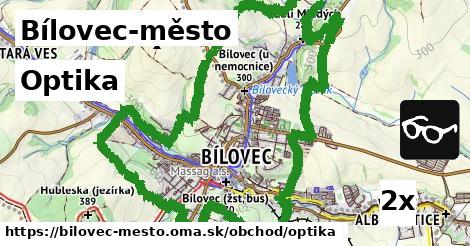 optika v Bílovec-město