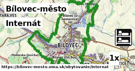 internát v Bílovec-město