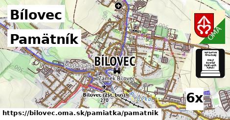 Pamätník, Bílovec