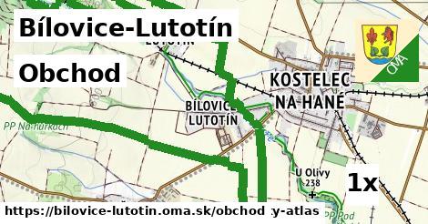 obchod v Bílovice-Lutotín