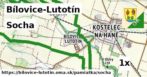 Socha, Bílovice-Lutotín