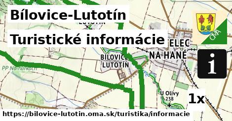 Turistické informácie, Bílovice-Lutotín